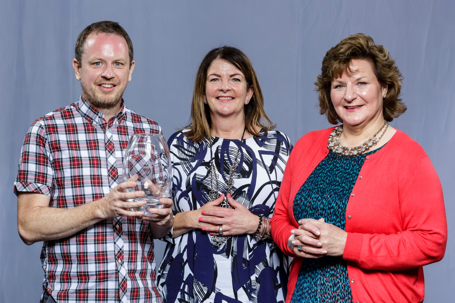 From left to right: Mark Riddaway from Market Life magazine, Wendy Miranda from Lakeland and Claire Ford from Borough Market